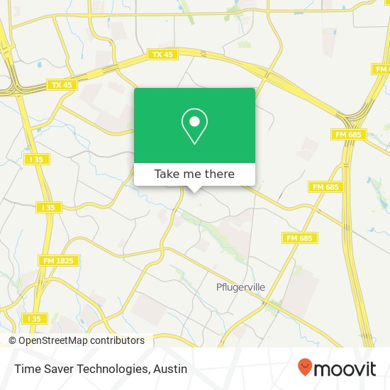 Time Saver Technologies map