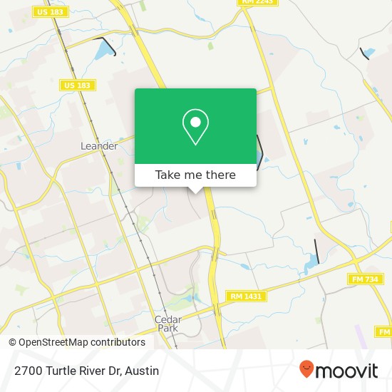 2700 Turtle River Dr map