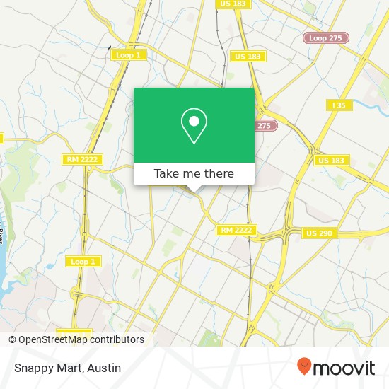 Snappy Mart map