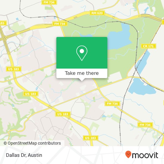 Mapa de Dallas Dr