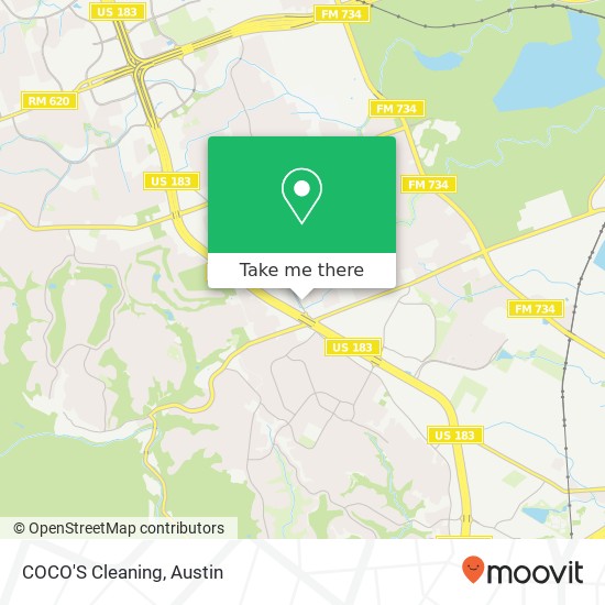 COCO'S Cleaning map