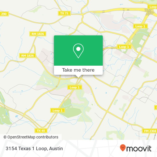3154 Texas 1 Loop map