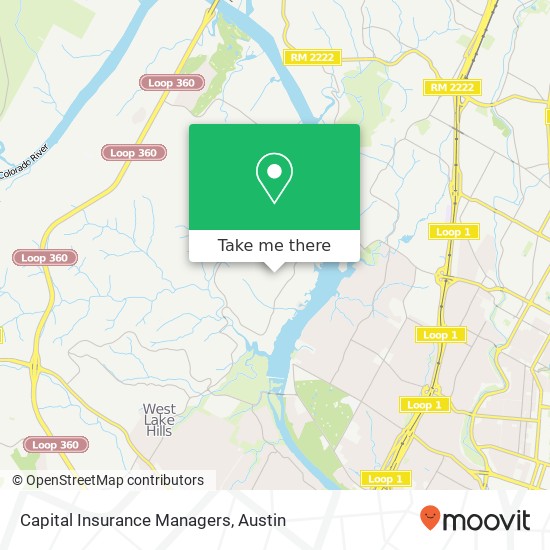 Capital Insurance Managers map