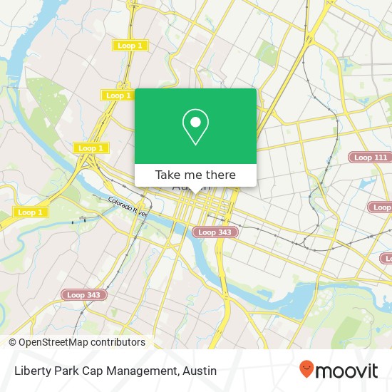 Liberty Park Cap Management map