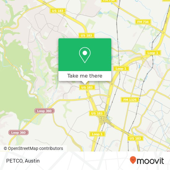 PETCO map