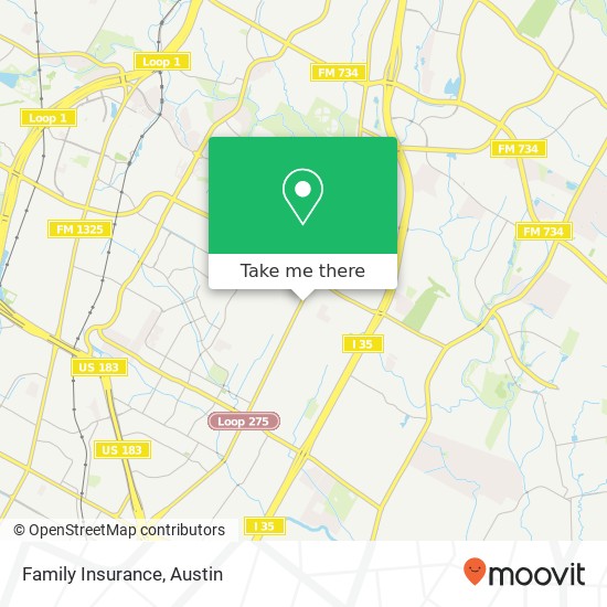 Family Insurance map