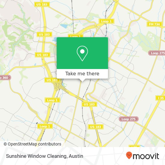 Sunshine Window Cleaning map