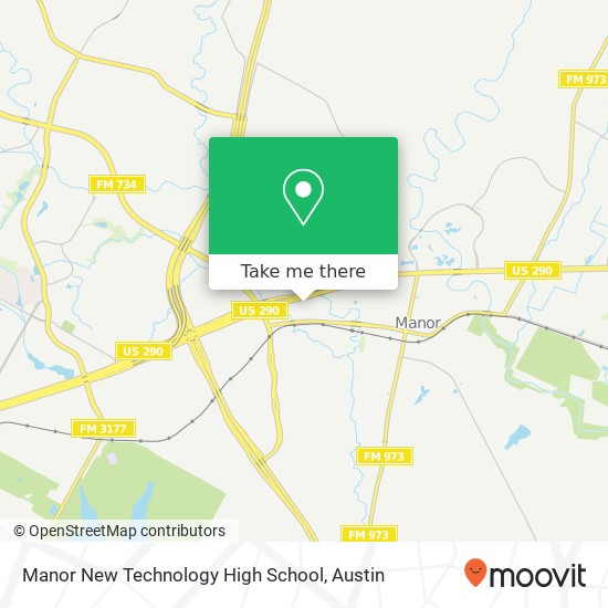 Manor New Technology High School map