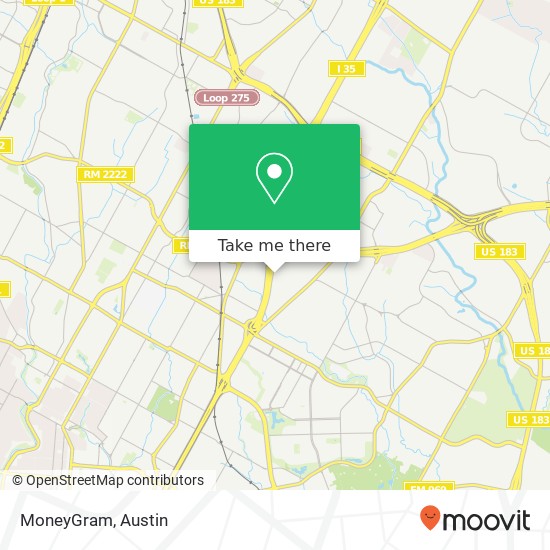 MoneyGram map