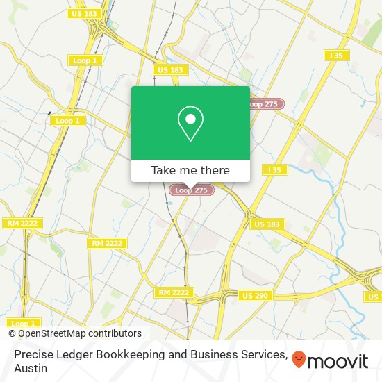 Precise Ledger Bookkeeping and Business Services map