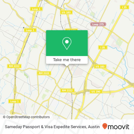 Sameday Passport & Visa Expedite Services map