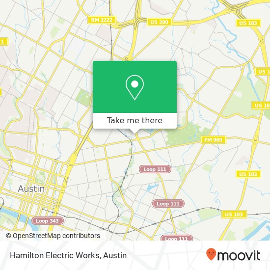 Hamilton Electric Works map
