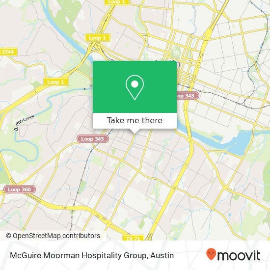 Mapa de McGuire Moorman Hospitality Group
