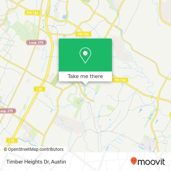 Mapa de Timber Heights Dr