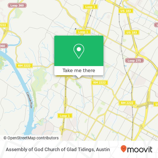 Mapa de Assembly of God Church of Glad Tidings