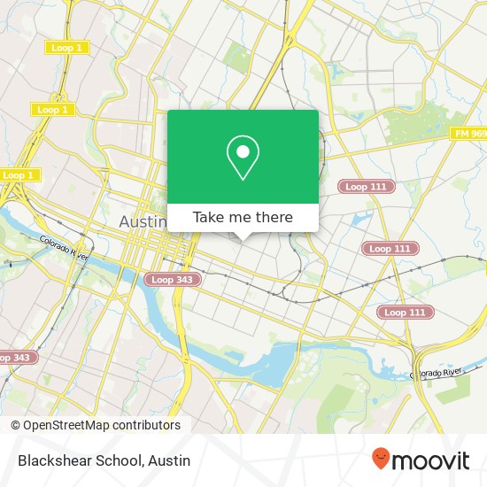 Blackshear School map