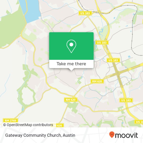 Gateway Community Church map