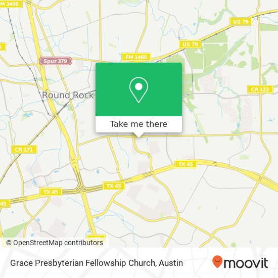 Grace Presbyterian Fellowship Church map