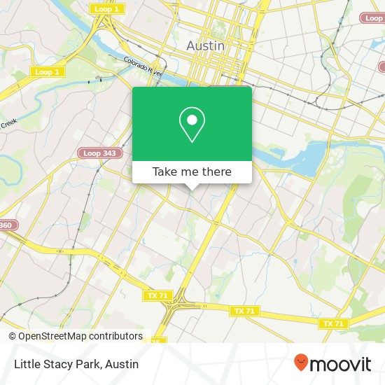 Mapa de Little Stacy Park