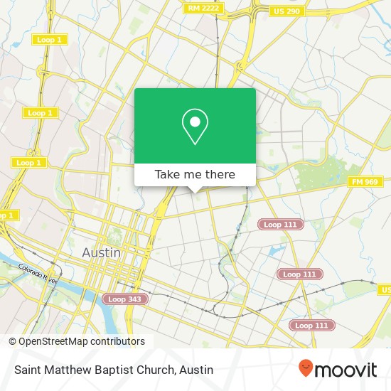 Mapa de Saint Matthew Baptist Church