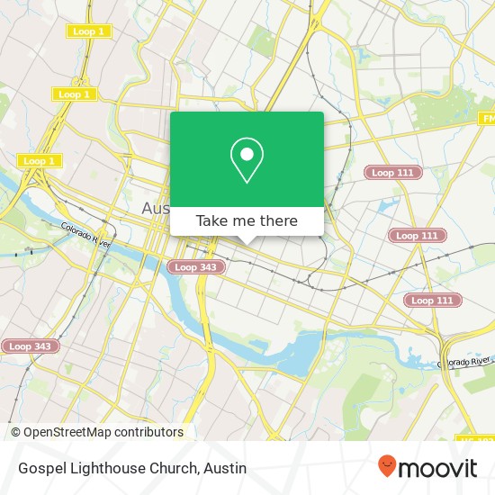 Gospel Lighthouse Church map