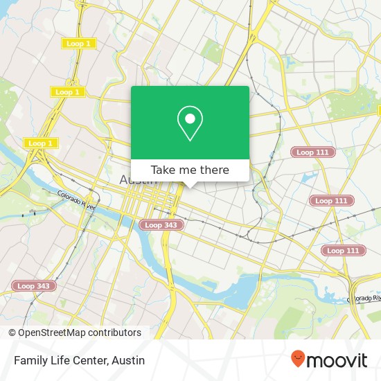 Family Life Center map