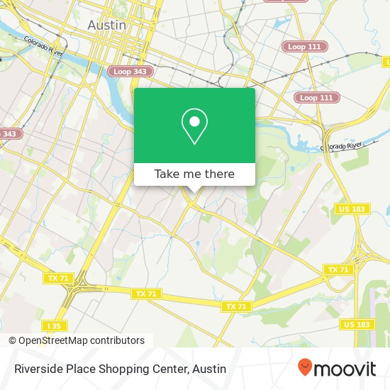 Mapa de Riverside Place Shopping Center