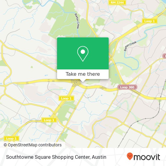 Mapa de Southtowne Square Shopping Center