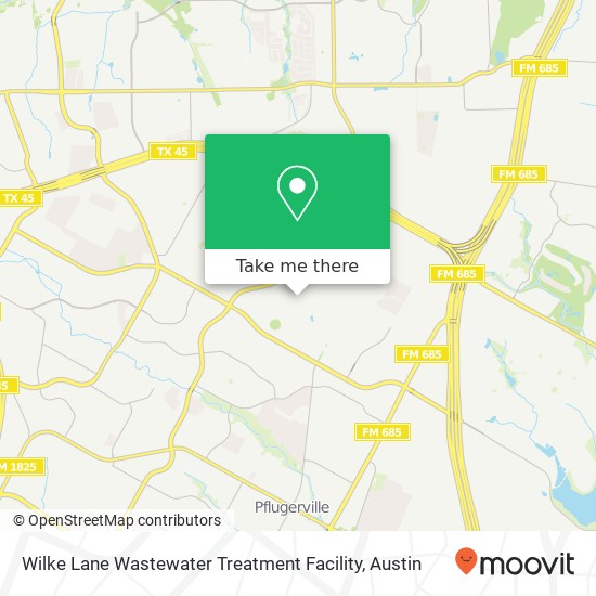 Mapa de Wilke Lane Wastewater Treatment Facility
