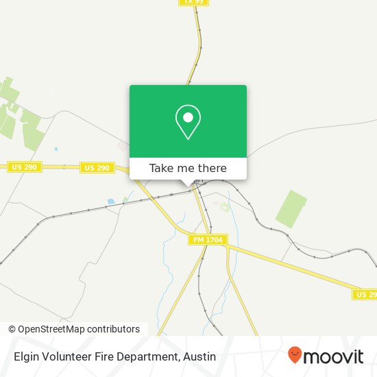 Elgin Volunteer Fire Department map