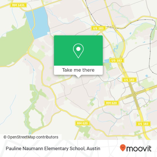 Mapa de Pauline Naumann Elementary School