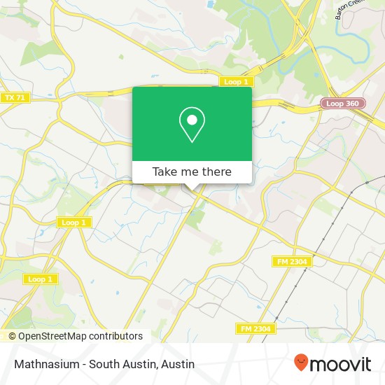 Mathnasium - South Austin map