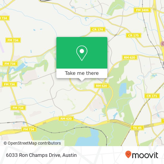 Mapa de 6033 Ron Champs Drive