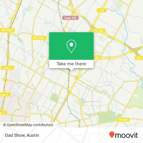 Dad Show map