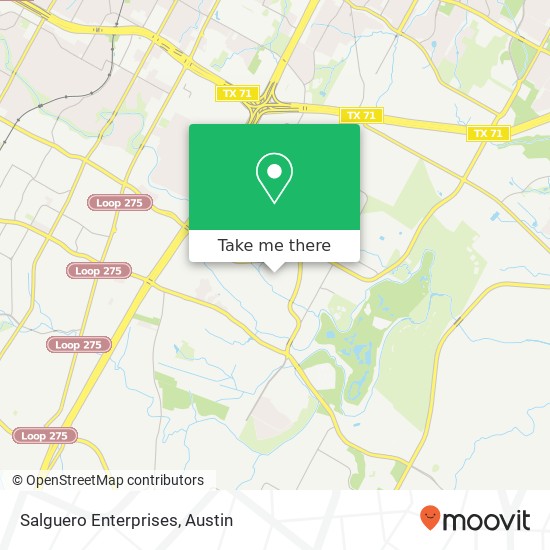 Salguero Enterprises map