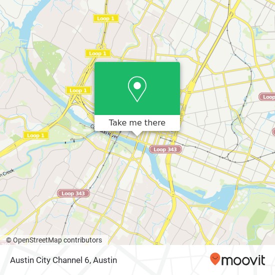 Austin City Channel 6 map