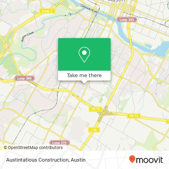 Mapa de Austintatious Construction