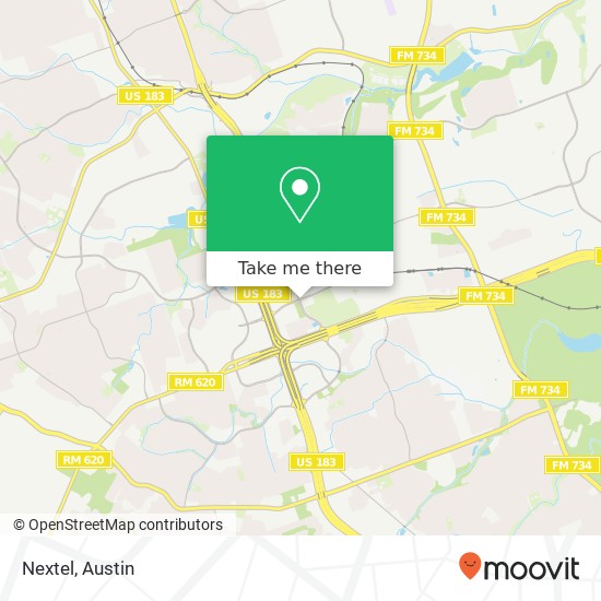 Nextel map
