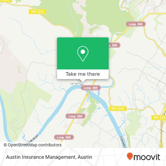 Austin Insurance Management map