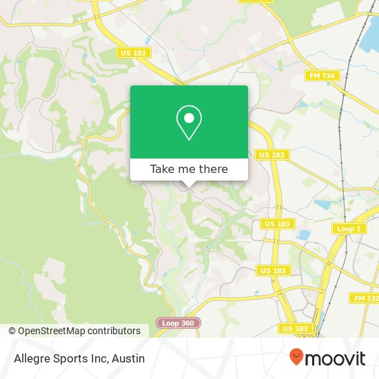 Allegre Sports Inc map