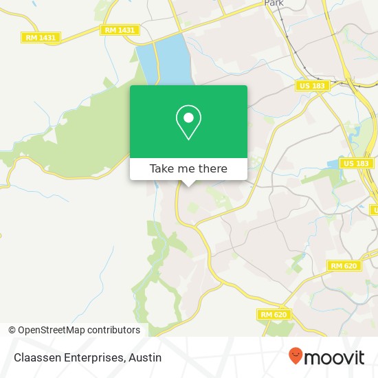 Mapa de Claassen Enterprises