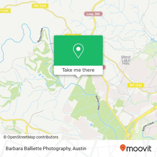 Barbara Balliette Photography map