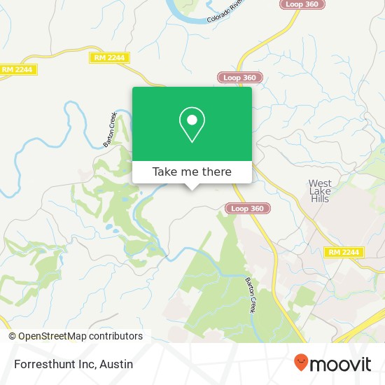 Mapa de Forresthunt Inc