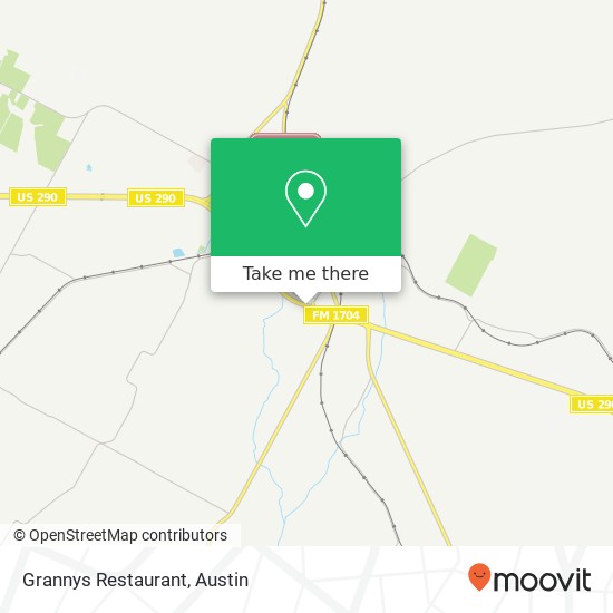 Grannys Restaurant map