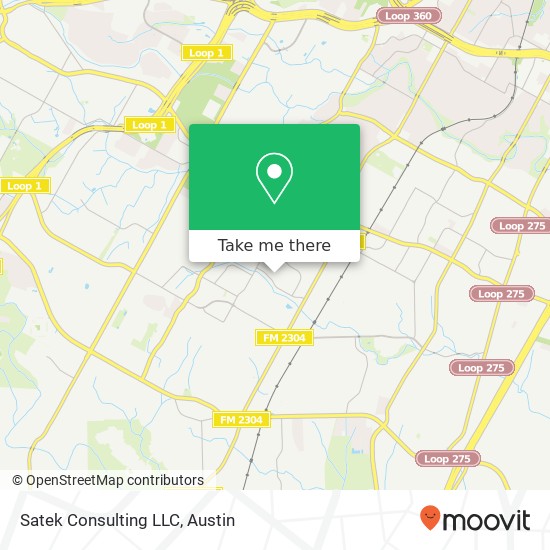 Satek Consulting LLC map