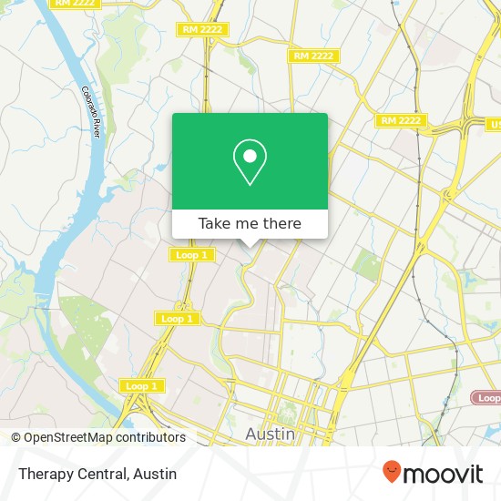 Therapy Central map