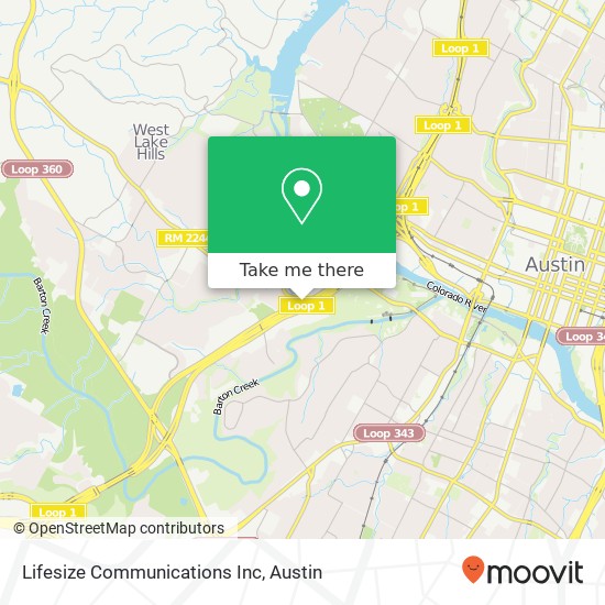 Mapa de Lifesize Communications Inc