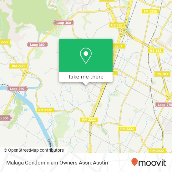 Mapa de Malaga Condominium Owners Assn