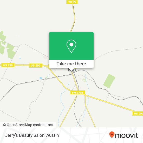 Mapa de Jerry's Beauty Salon