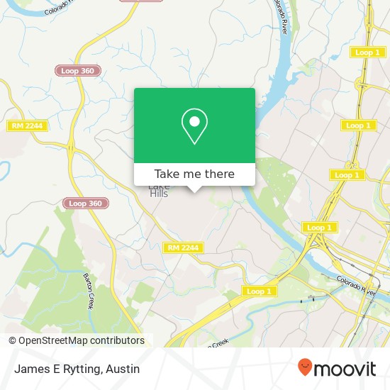 James E Rytting map